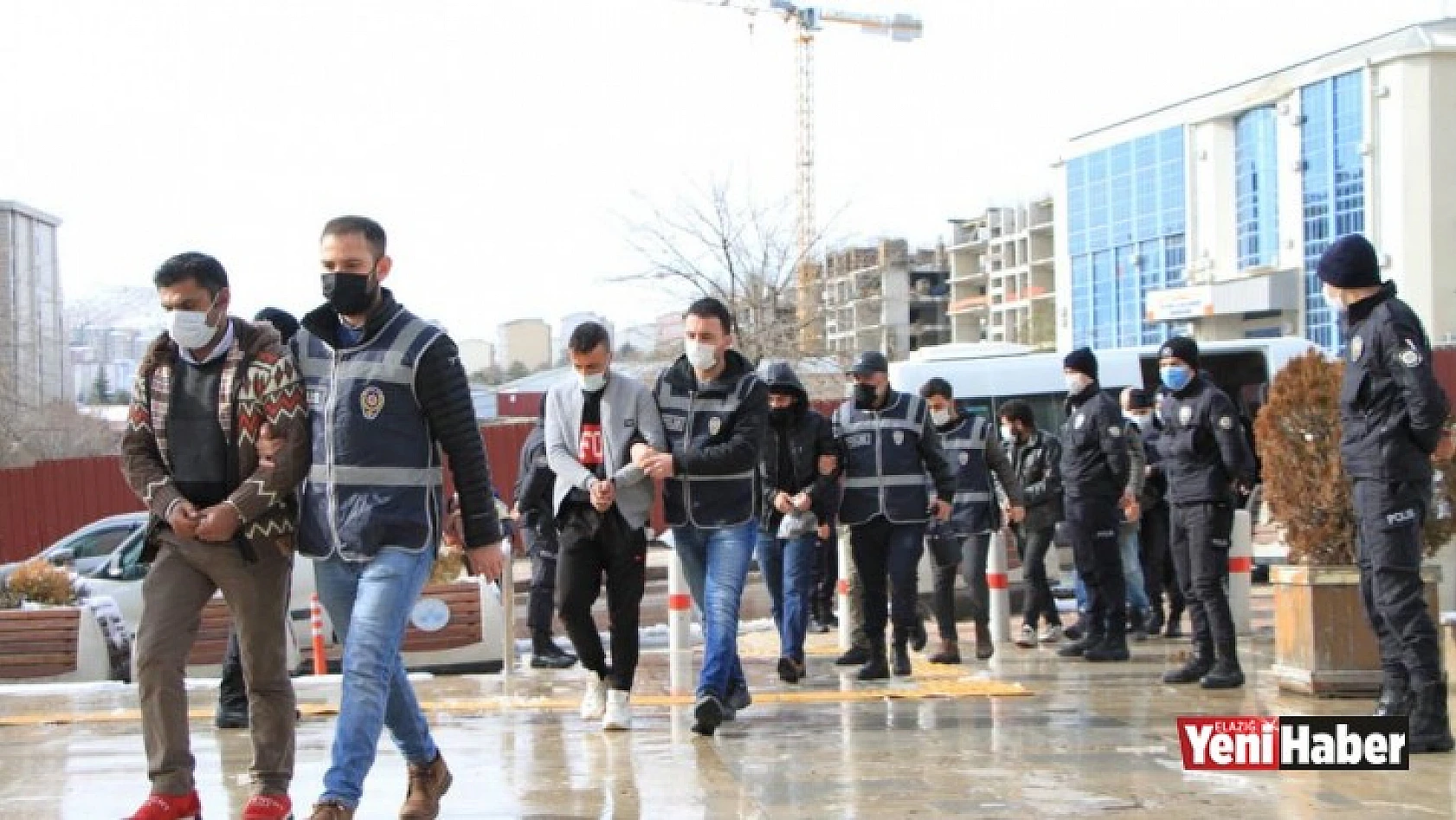 Elazığ'da 7 Şüpheli Yakalanıp Tutuklandı