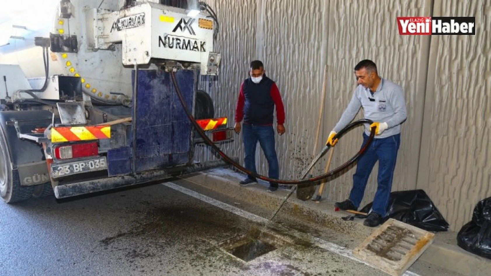 Elazığ Belediyesinden Temizlik Operasyonu