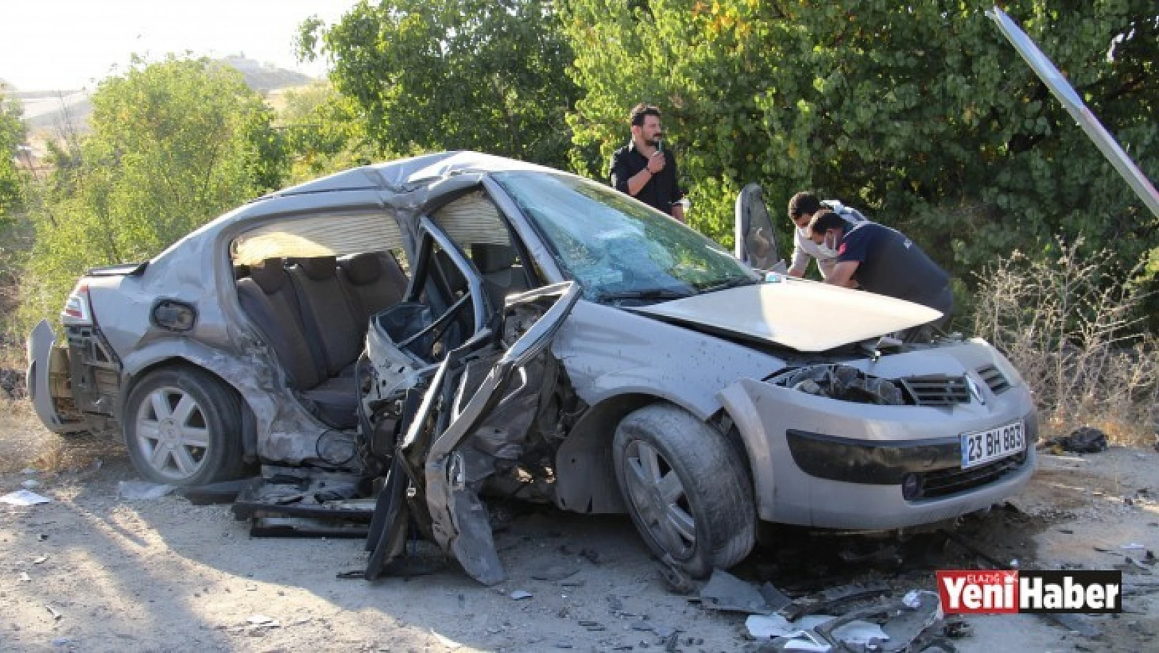 Elazığ'daki Kazada 2 Kişi Hayatını Kaybetti!