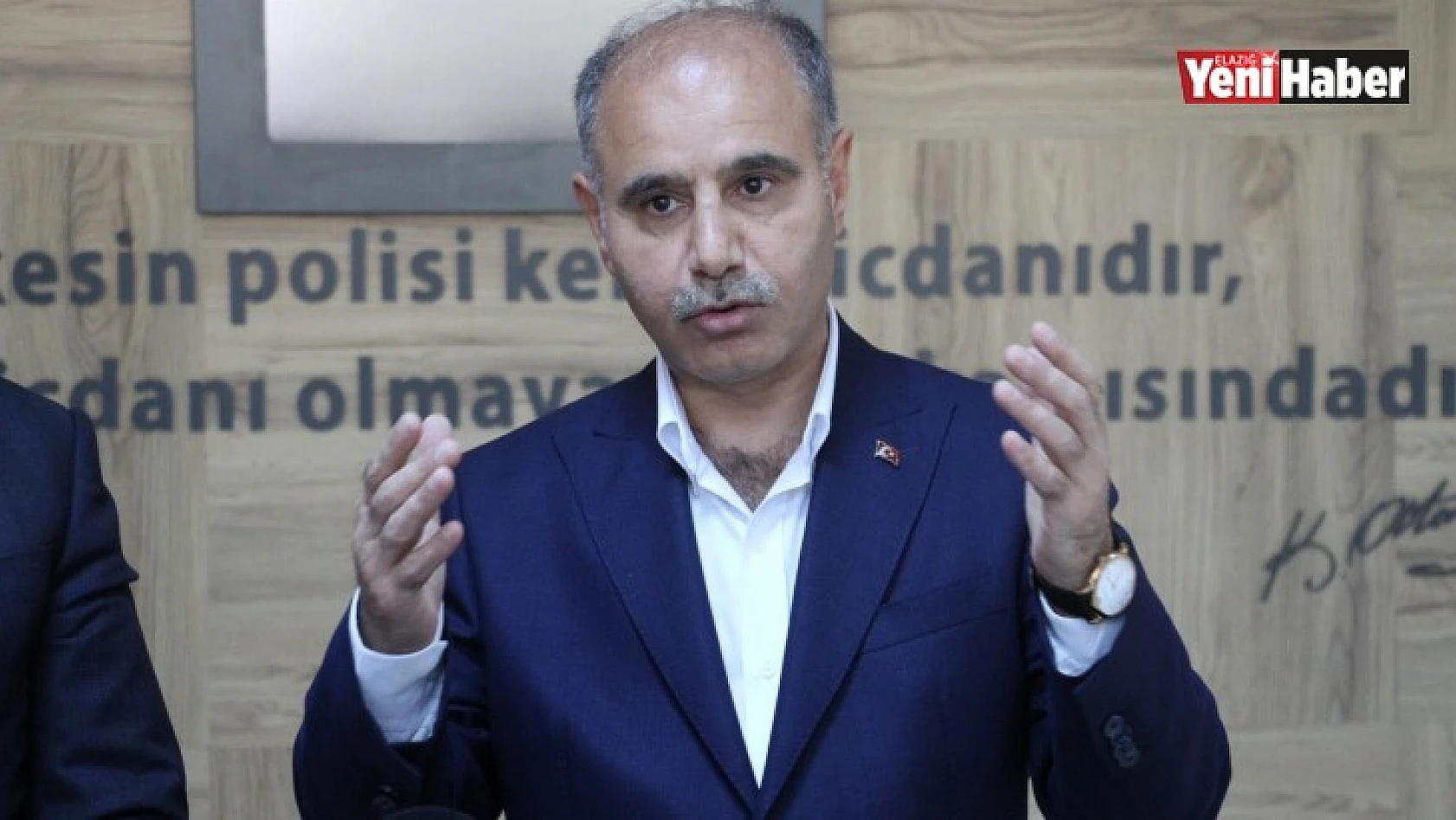Emniyet Genel Müdürü Aktaş, Elazığ'da!