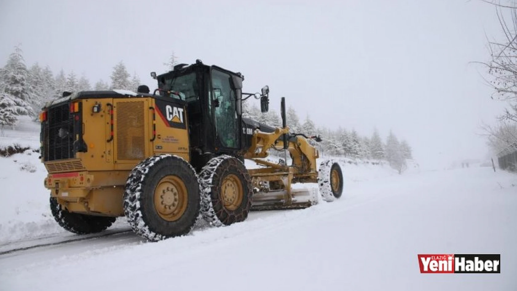 Kar Nedeniyle 11 Köy Yolu Ulaşıma Kapandı