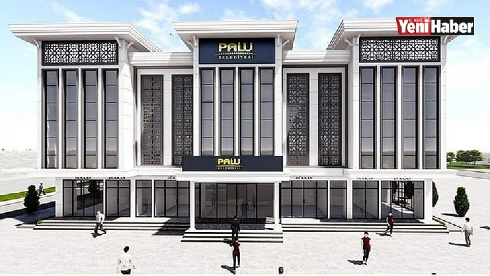 Palu Belediyesi Hizmet Binasını Yeniliyor