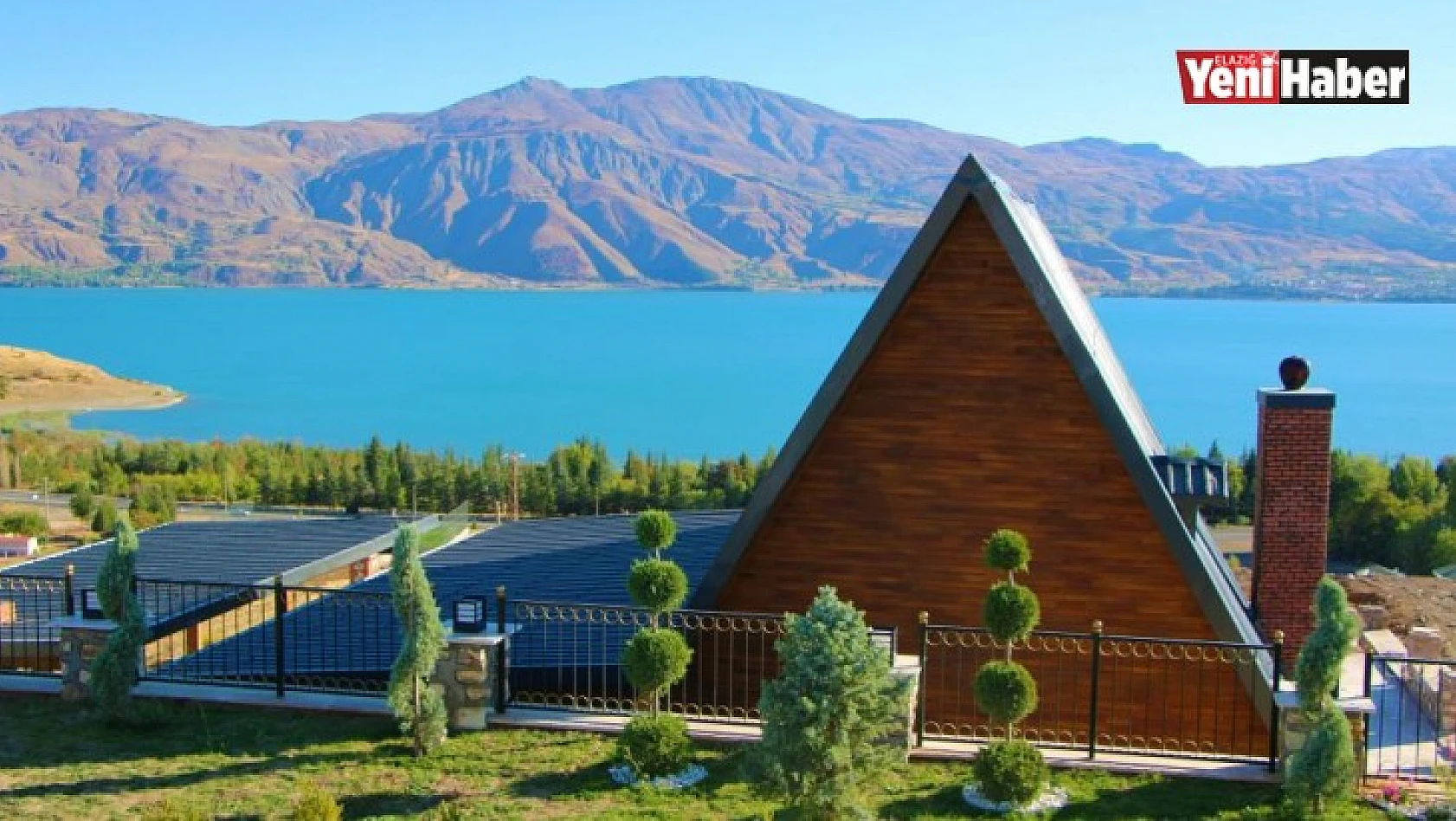Göl Manzaralı Bungalov Evler Elazığ'ın Turizmine Katkı Sağlayacak