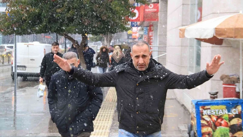 Beklenen Kar Yağışı Başladı