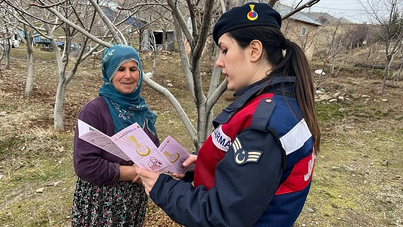 Jandarma'dan KADES Bilgilendirmesi