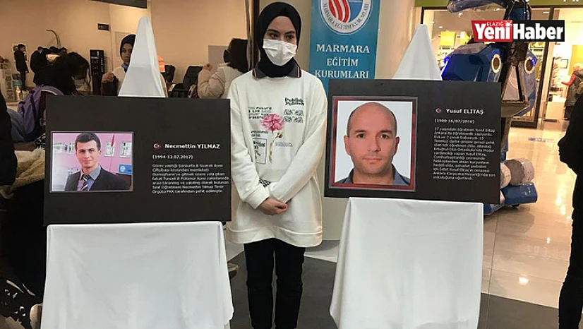 Elazığ'da Şehit Öğretmenler Unutulmadı